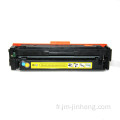 Cartouche de toner compatible 201A pour imprimante couleur HP